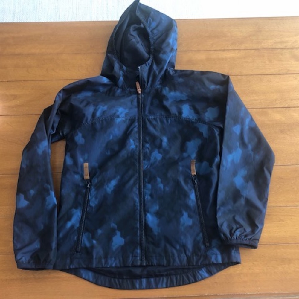 All in Motion Boys Blue Jacket Wind/Water Resistant M (8-10)